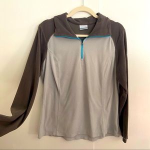 Size L Columbia quarter zip pullover